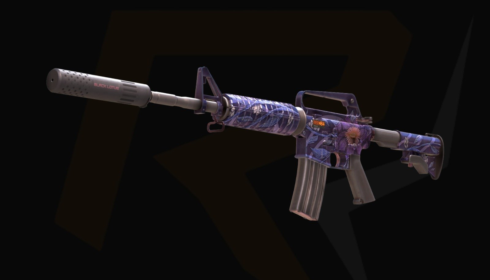 M4A1-S (StatTrak™) | Lótus Negra